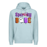 Blue Mist spooky babe Premium Hoodie - Artiststas