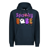Navy spooky babe Premium Hoodie - Artiststas