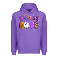 Purple spooky babe Premium Hoodie - Artiststas
