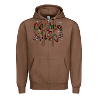 Chestnut christmas vibes Zipper Hoodie - JahusDesignShop