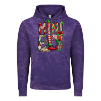 Cloud Purple Mini Elf Vintage Hoodie - CowhideDigitalArt