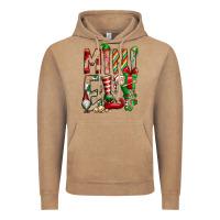 Vintage Coffee Mini Elf Vintage Hoodie - CowhideDigitalArt