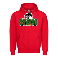 Red Humboldt Broncos Shirt Hockey Zipper Hoodie - artisFamous