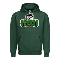 Sports Green Humboldt Broncos Shirt Hockey Zipper Hoodie - artisFamous