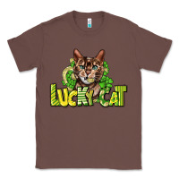 Chestnut Lucky cat St. Patrick's Classic Tee - HowdyJamesFarm