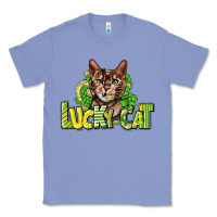 Colony Blue Lucky cat St. Patrick's Classic Tee - HowdyJamesFarm