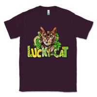 Plum Lucky cat St. Patrick's Classic Tee - HowdyJamesFarm