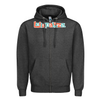 Charcoal Heather Lollapalooza Festival Zipper Hoodie - artisFamous