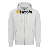 Vintage Look Bitcoin Zipper Hoodie | Teevron