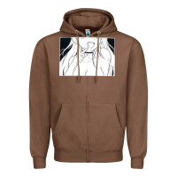 Chestnut anime eyes Zipper Hoodie - artisFamous
