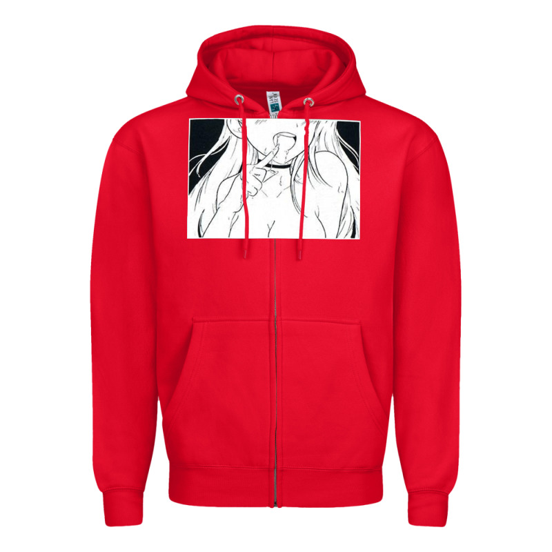 Anime Eyes Zipper Hoodie by artisFamous | Teevron