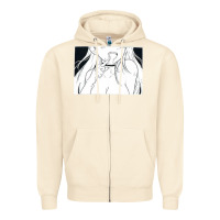 Sandshell anime eyes Zipper Hoodie - artisFamous