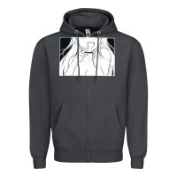 Smoke anime eyes Zipper Hoodie - artisFamous