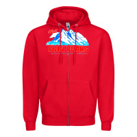 Red visit twin peaks Zipper Hoodie - artisFamous