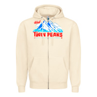 Sandshell visit twin peaks Zipper Hoodie - artisFamous