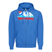 True Royal visit twin peaks Zipper Hoodie - artisFamous