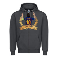 Smoke Messi The Legend Zipper Hoodie - artisFamous