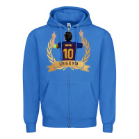 True Royal Messi The Legend Zipper Hoodie - artisFamous