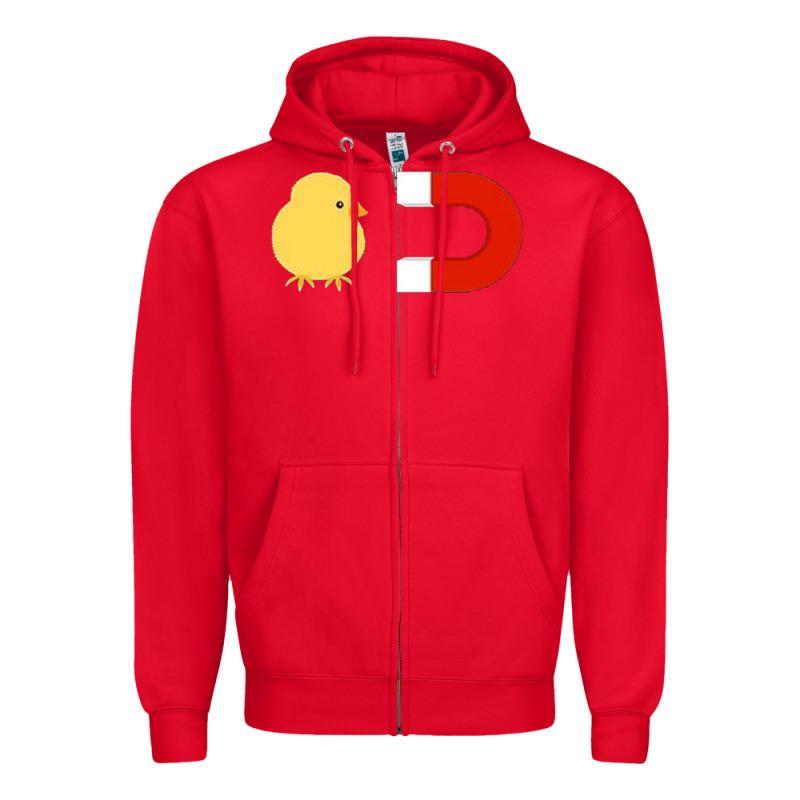 Chick Magnet Zipper Hoodie by artisFamous | Teevron