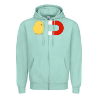 Seafoam chick magnet Zipper Hoodie - artisFamous