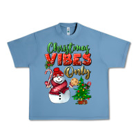 Pebble Blue christmas vibes only Urban Heavy Tee - BundleAndBundleShop