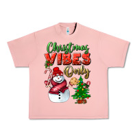 Salmon christmas vibes only Urban Heavy Tee - BundleAndBundleShop