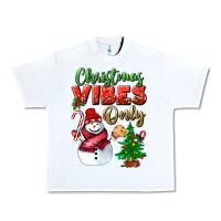 White christmas vibes only Urban Heavy Tee - BundleAndBundleShop