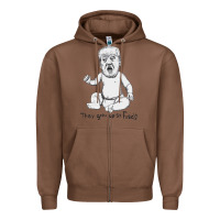 Baby Trump Zipper Hoodie | Teevron
