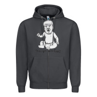 Smoke baby trump Zipper Hoodie - artisFamous