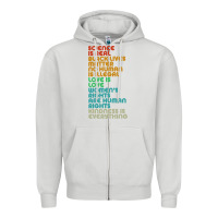Dove Grey vintage, retro science is real, black lives matter Zipper Hoodie - artisFamous