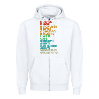 White vintage, retro science is real, black lives matter Zipper Hoodie - artisFamous