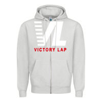Dove Grey vl for victory lap Zipper Hoodie - artisFamous