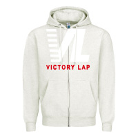 Oatmeal Heather vl for victory lap Zipper Hoodie - artisFamous
