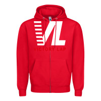 Red vl for victory lap Zipper Hoodie - artisFamous