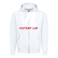 White vl for victory lap Zipper Hoodie - artisFamous