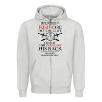 Dove Grey tabletop rpg d20 orc massage critical failure Zipper Hoodie - artisFamous