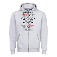 Heather Grey tabletop rpg d20 orc massage critical failure Zipper Hoodie - artisFamous