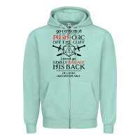 Seafoam tabletop rpg d20 orc massage critical failure Zipper Hoodie - artisFamous