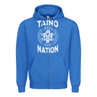 True Royal white taino nation coqui sun boricua taino Zipper Hoodie - artisFamous