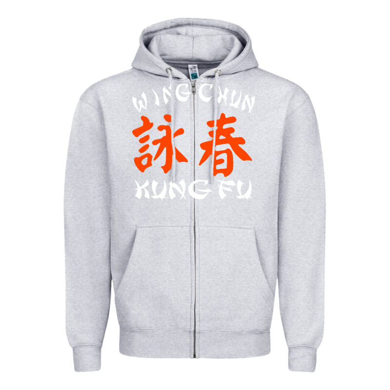 Wing Chun Kung Fu Conception Inspirante Zipper Hoodie by artisFamous | Teevron