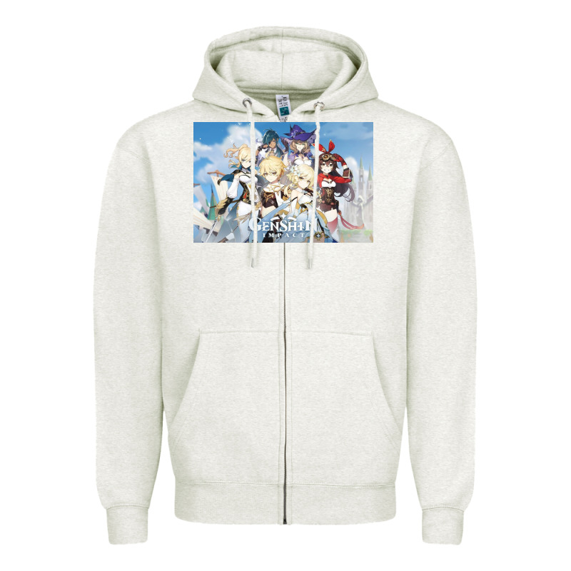 Genshin Impact Zipper Hoodie by artisFamous | Teevron