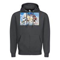 Smoke Genshin Impact Zipper Hoodie - artisFamous