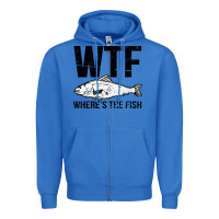 True Royal wtf where's the fish Zipper Hoodie - artisFamous