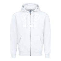 White yes they're natural 20 dice funny rpg gamer Zipper Hoodie - artisFamous
