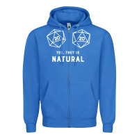 True Royal yes they're natural 20 dice funny rpg gamer Zipper Hoodie - artisFamous