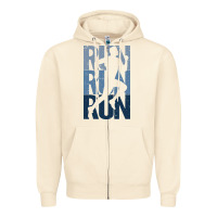 Sandshell Run Running | for Runners Zipper Hoodie - artisFamous