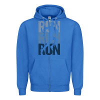 True Royal Run Running | for Runners Zipper Hoodie - artisFamous
