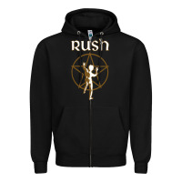 Black rush starman Zipper Hoodie - artisFamous
