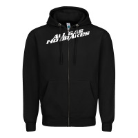 Black all gas no brakes for dark Zipper Hoodie - artisFamous