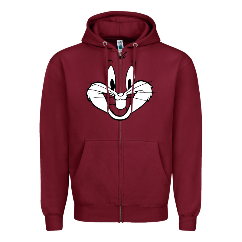 Bugs Bunny Zipper Hoodie by artisFamous | Teevron